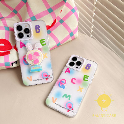 For เคสไอโฟน 14 Pro Max [Letters Fan Style Colorful Summer] เคส Phone Case For iPhone 14 Pro Max Plus 13 12 11 For เคสไอโฟน11 Ins Korean Style Retro Classic Couple Shockproof Protective TPU Cover Shell