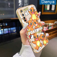 เคส Dienya สำหรับ Realme 6 Pro ใหม่การ์ตูน Pokemon พื้นผิวขอบตารางแบบนิ่มซิลิกาเจลกันกระแทกเคสมือถือรวมทุกเลนส์กล้องถ่ายรูปฝาครอบป้องกัน