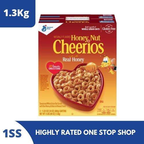 General Mills Honey Nut Cheerios 48oz (1.3kg) | Lazada PH
