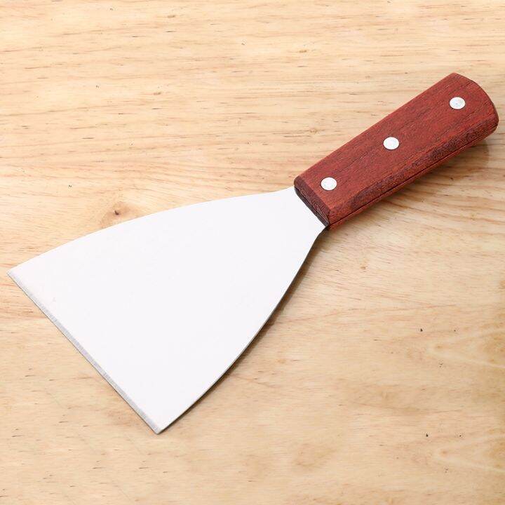 stainless-steel-spatulas-dough-cutter-potato-knife-steak-shovel-salad-scraper-chopper-turners-pizza-peels-cake-bbq-baking-tools