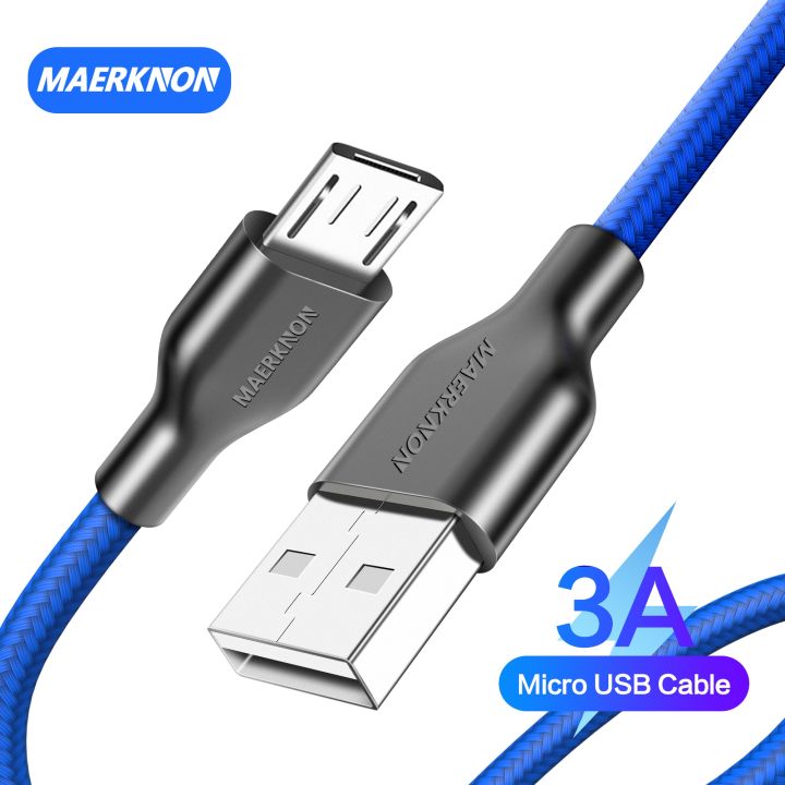 a-lovable-3ausbfors7minylon-microusb-wire-cordphone-data-cablesscharging-usb-charger