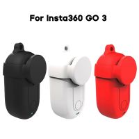 เคสป้องกันรอยขีดข่วนฝาครอบกล้องสำหรับ Insta360 GO 3ซิลิโคนสำหรับกล้องเคสป้องกันเก็บของที่ครอบฝาครอบกล่อง