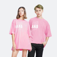 haas :เสื้อยืด OVERSIZE unisex ผู้ชาย ผู้หญิง ลายสรีน HAAS ORIGINAL SHSK2654