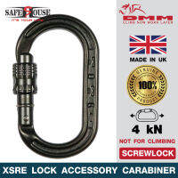 คาราบิเนอร์ ปากเปิดชนิดเกลียวหมุนล็อคขนาดเล็ก รุ่น XSRE Lock Carabiner แบรนด์ DMM สำหรับคล้องเกี่ยวอุปกรณ์