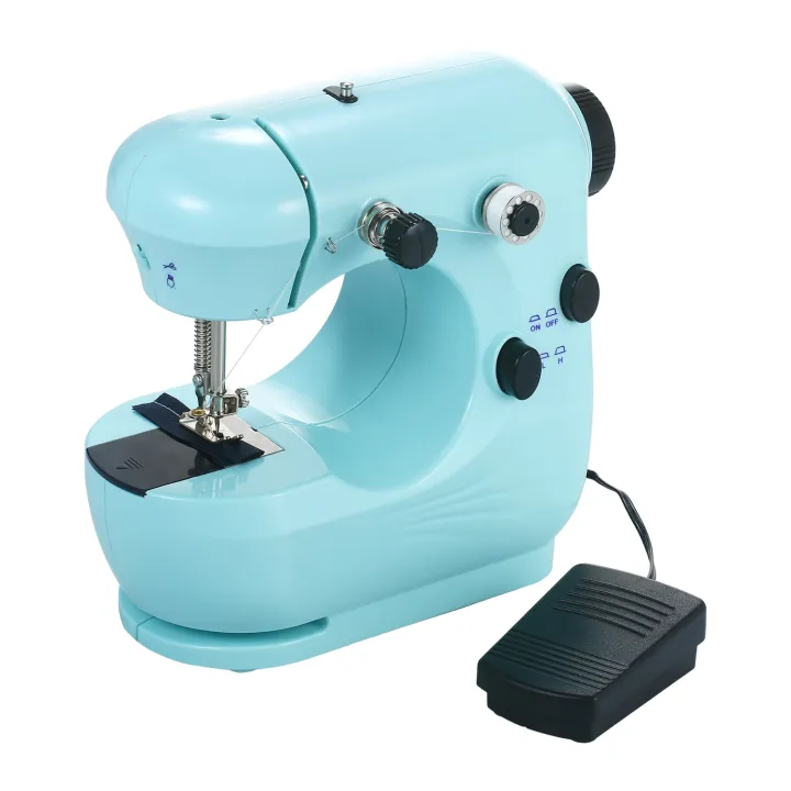 Mini Sewing Machine Household Multifunction Electric MicroSewing Machin Double Thread and