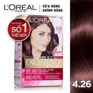 Chính hãng Thuốc nhuộm tóc L OREAL Excellence Creme - Phủ bạc hoàn hảo