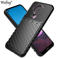 Rugged Fiber Shield Cover For Nokia 5.4 Case Bumper Full Cover Back Case For Nokia 5.4 3.4 2.4 8.3 5.3 1.3 Case For Nokia 5.4