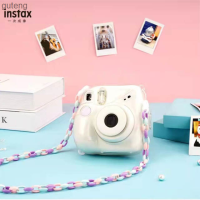 Fujifilm Instax Mini 7 + กล้องอินสแตนท์กล้องถ่ายหนังโฟกัสอัตโนมัติสายรัดข้อมือวันเกิดคริสต์มาสสำหรับเด็กผู้หญิงของขวัญเทศกาลปีใหม่เป็น Guteng