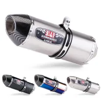 Yoshimura ท่อไอเสียที่ปรับเปลี่ยน R77 51มม. ตัวเก็บเสียงนักฆ่าสำหรับฮอนดาพีซีเอ็กซ์125 150 C650gt Cb500 Tmx530