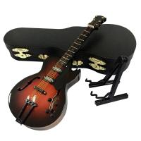 Guitar Wooden Miniature Electric Model Home Living Room Bookcases Dining Tables Music Rooms Hotel Display Ornaments