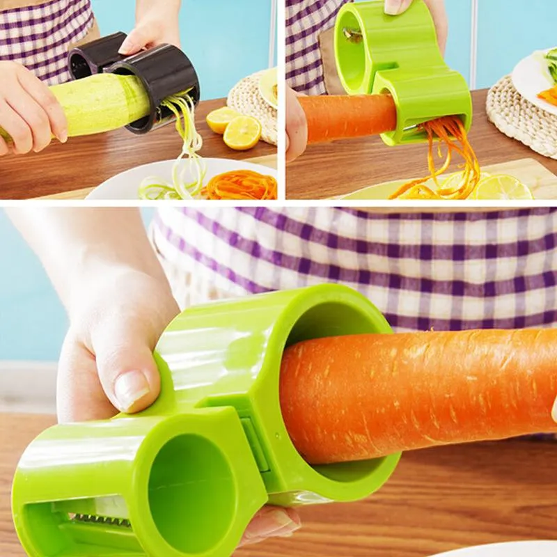 Mì Cắt Rau Zucchini Mì Pasta Spaghetti Nhà Sản Xuất Xoắn Ốc Julienne Cắt  Peeler Dụng Cụ Nhà Bếp 