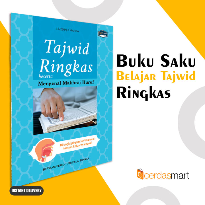 Buku Tajwid Belajar Tajwid Ringkas Tajwid Ringkas Beserta Mengenal Makhraj Huruf Lazada 4120