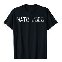 เสื้อยืด ผ้าฝ้าย พิมพ์ลาย VATO LOCO California Old School แฟชั่นฤดูร้อน สําหรับผู้ชาย  SHV3