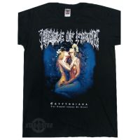 HOT เสื้อยืด พิมพ์ลายเพลงโกธิค CRADLE OF FILTH - SAVAGE สีดํา สไตล์ดั้งเดิม