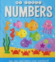 Plan for kids หนังสือต่างประเทศ My First Numbers ISBN: 9781785574832