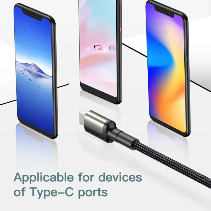 【Clearance】KUULAA 5A USB Type C Cable for Huawei Mate 20 Pro P20 Lite USB C Fast Charging Cable Type-C Cable Kable for Huawei P30 Pro