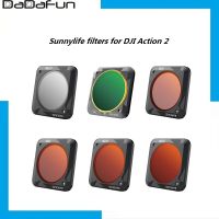 DJI Action 2 Lens Filters Sunnylife CPL UV ND Macro Star Night NDPL Lenses for DJI Action Osmo 2 Camera Accessories