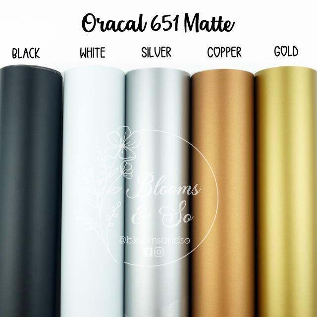 Oracal 651 Matte Sticker Vinyl (12x24 ) Lazada PH