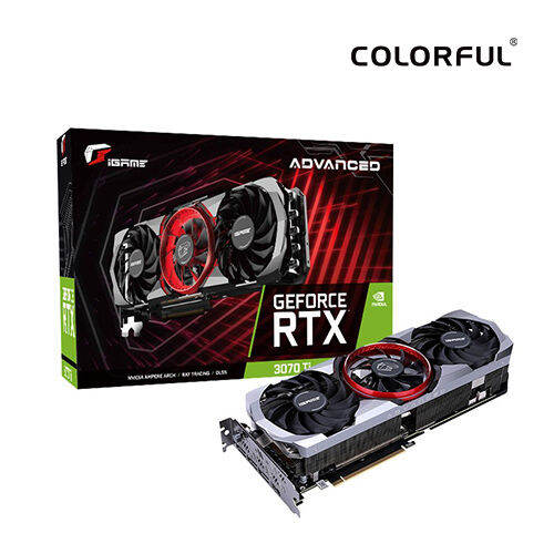 Colorful iGame GeForce RTX 3070 Ti Advanced OC 8G-V Graphics Card - 8GB ...