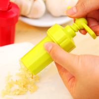 【CW】 Resin Garlic Press Mash Crusher Manuel Multifunctional Ginger Presser Color