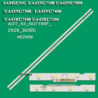 หลอดแบล็คไลท์ TV SAMSUNG(ซัมซุง)  รุ่น   UA43NU7100 UA43NU7090 UA43NU7300   UA43NU7400 2 เส้น  สินค้าใหม่