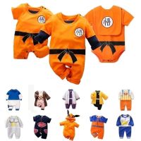 ETXToddler Anime Romper Baby Boy Girl Jumpsuit Newborn Cartoon Halloween Cosplay Costume Baby Clothes Infant Onesie 0-24 Months