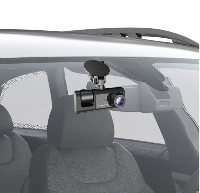 Dash Cam FHD 1080P เครื่องบันทึกวิดีโอรถยนต์3 In 1รถ DVR Dashcam กล้องมองหลังพร้อมเลนส์ด้านหลัง Night Vision สำหรับรถบรรทุกภาษี Uber