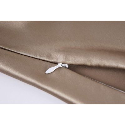 1pc Solid QueenStandard Silk~y Satin Pillow Case Bedding Pillowcase
