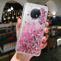 เคสสำหรับ Redmi Note 9T 5G Liquid Quicksand Glitter Bling ซิลิโคน TPU ฝาครอบโทรศัพท์