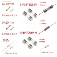 ■ 10pcs/lot Fast Blow Glass Tube Fuses 3.6x10mm 5x20mm 6x30mm 250V 3.15A 4A 5A 6A 10A 12A15A 20A 25A 30A Axial Lead Ceramic Fuse