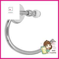 ห่วงแขวนผ้า HONS H4604 สีขาว-โครมTOWEL RING HONS H4604 WHITE-CHROME **ใครยังไม่ลอง ถือว่าพลาดมาก**