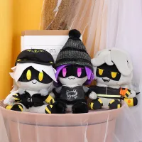 25Cm ฆาตกรรมโดรนของเล่นน่ารัก Plush และตุ๊กตาผ้ากำมะหยี่ UZI ของเล่นการ์ตูนตัวละครแอนิเมชัน Plushie ตุ๊กตาของเล่นนุ่มสำหรับเด็กคริสต์มาส