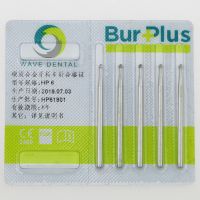 5ชิ้นแพ็ค WAVE ทันตกรรมทังสเตนคาร์ไบด์ Bur HP 6หัว1.8มม. เจาะ Burs สำหรับความเร็วต่ำตรงกรวยจมูก Handpiece 2.35มม.