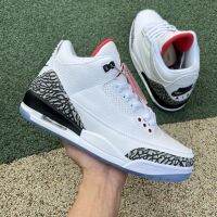 2023 New HOT [Original] ΝΙΚΕ A J 3 Casual Fashion Basketball Shoes Contest Crystal Bottom White Cement Slam Sports Shoes