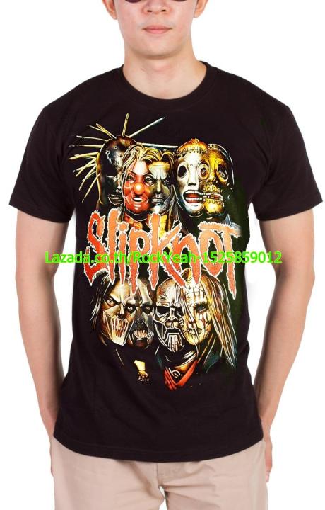 เสื้อวง-slipknot-เสื้อเท่ห์-แฟชั่น-สลิปน็อต-ไซส์ยุโรป-rcm1236