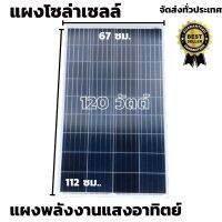 แผงโซล่าเซลล์ BlueTech POLY 120W รุ่น TY120W-12 โซล่าเซลล์ 120วัตต์ แผงพลังงานแสงอาทิตย์ POLYCRYSTALLINE SOLAR PANEL120W