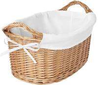 TOLKNING Laundry basket, handmade Willow, 40 l (โทลค์นิง ตะกร้าผ้า, 40 ลิตร)