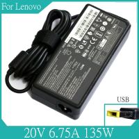 20V 6.75A 135W แล็ปท็อปเครื่องชาร์จสำหรับ Lenovo พยุหะ Y520-15IKBA Y520-15IKBM Y520-15IKBN Y730-15ICH Y7000P Y530-15ICH