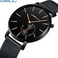 2021 New Fashion Mens Watches Top Brand Stainless Steel Ultra-thin Quartz Clock Luminous Waterproof Wrist Watch