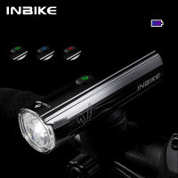 INBIKE Headlight LED ชาร์จผ่าน USB-C ได้ ไฟจักรยาน 1000LM IPx66 กันน้ํา เปลี่ยนสีได้ ไฟเตือนจักรยาน 5 โหมดไฟ สําหรับ MTB จักรยานถนน อุปกรณ์เสริมสําหรับขี่จักรยาน