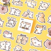 45 Pcs Kawaii Cat Stickers Aesthetic Stationary Cute Stickers For Cat Lovers Ideal On Laptop Journals Planners Scrapbook Stickers Labels