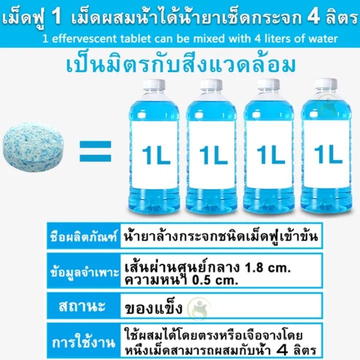 1-5-10-50-100pcs-รถกระจกหน้าปัดน้ําฝนเม็ดฟู่ฟิล์มน้ํามันกําจัดอุปกรณ์ทําความสะอาดอัตโนมัติล้างกระจกทําความสะอาดของแข็งห้องน้ําที่บ้าน