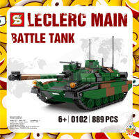 ตัวต่อเลโก้ SY0102 รถถัง LECLERC MAIN BATTLE TANK จำนวน 889 ชิ้น