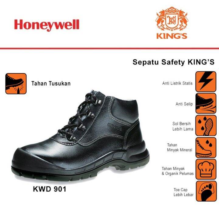 COD Safety Shoes Kings Safety Shoes Original KWD901 Lazada