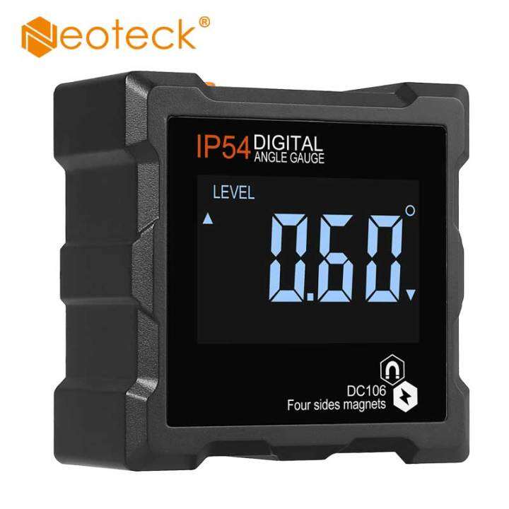 Neoteck Digital Level Box Protractor Angle Finder Level Gauge Bevel ...