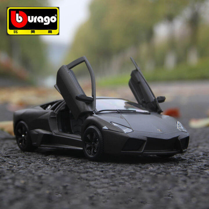 bburago-1-24-lamborghini-reventon-ล้อแม็กรถยนต์-d-iecasts-และของเล่นยานพาหนะรถรุ่นขนาดเล็กขนาดรุ่นรถสำหรับเด็ก