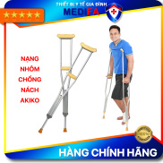 NGƯỜI LỚN Nạng chống nách hợp kim nhôm Akiko cho người lớn chuẩn chính