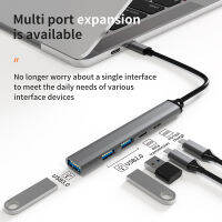 USB HUB 3.0 Type C 3.1 5 Port Multi Splitter Adapter OTG For Expansion Dock Pro 13 15 Air Pro PC Computer Accessories