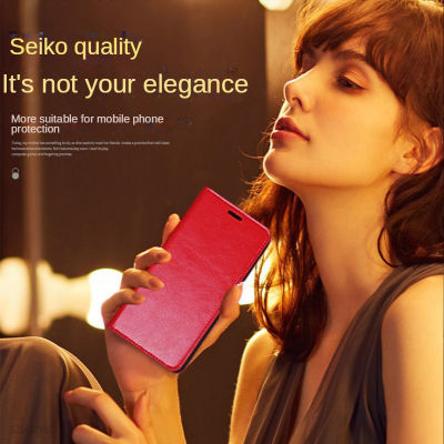 กรณี Fashion2023Phone สำหรับ S Amsung G Alaxy S21 S22 FE พลัสหมายเหตุ20อัลตร้า A53 A33 A23 M53 A52 A72 5กรัมหนังแท้ผู้ถือบัตรกระเป๋าสตางค์