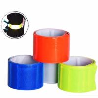 【CW】 Warning Wristband Camping Outdoor Hiking Fishing Safe Bind Pants Leg Fluorescent Band